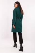 Płaszcz Damski Model IT-PL-FL5712.84 Dark Green - Rue Paris Rue Paris