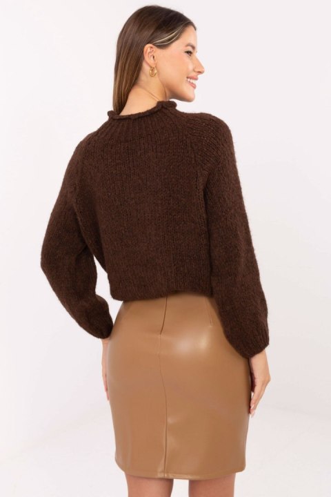 Spódnica Model IT-SD-FL3019.83 Camel - Rue Paris Rue Paris