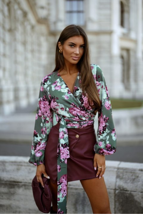 Bluzka Model Tulla 404820671 Green Blush - LaBalancia LaBalancia