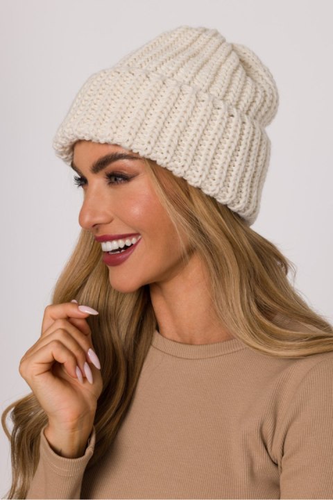 Czapka Damska Model MOE895 Ecru - Moe Moe