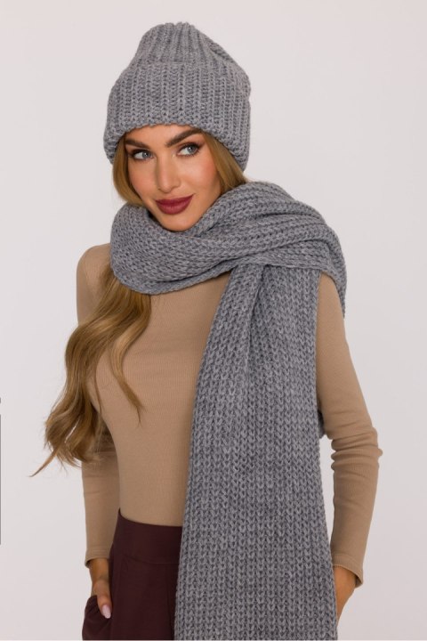 Czapka Model MOE895 Grey - Moe Moe