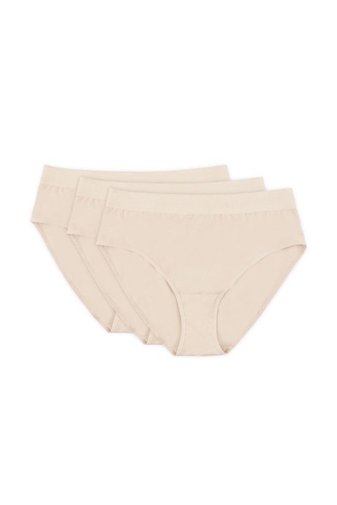Komplet Figi Model Alana 3pack F Beige - Gorteks Gorteks