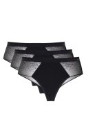 Komplet Stringi Model Hela 3pack S Black - Gorteks Gorteks