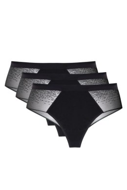 Komplet Stringi Model Hela 3pack S Black - Gorteks Gorteks