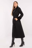 Płaszcz Damski Model IT-PL-4602.01P Black - Rue Paris Rue Paris