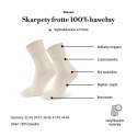 SKARPETY DAMSKIE FROTTE 199 NATURALNE 100 % BAWEŁNA STEVEN