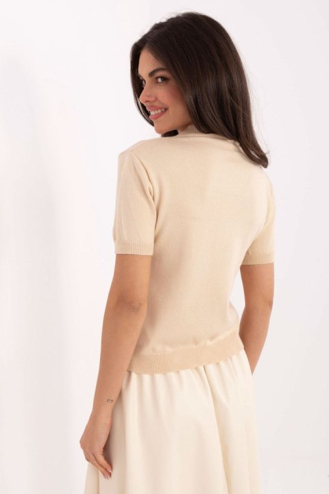 Sweter Damski Model IT-SW-93007.26 Beige - Factory Price Factory Price