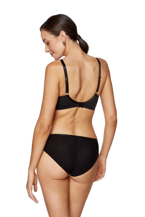 Biustonosz Soft Biustonosz Semi-Soft Model Angel B3 Black - Gorteks Gorteks