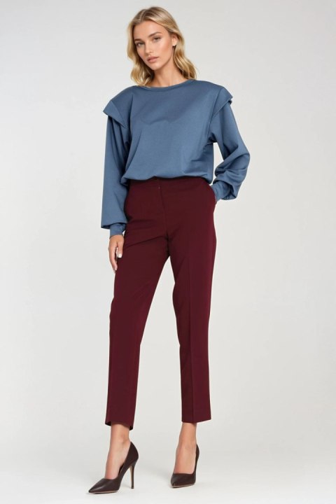 Bluza z wysokimi ściągaczami BL10 Cobalt - Nife Nife