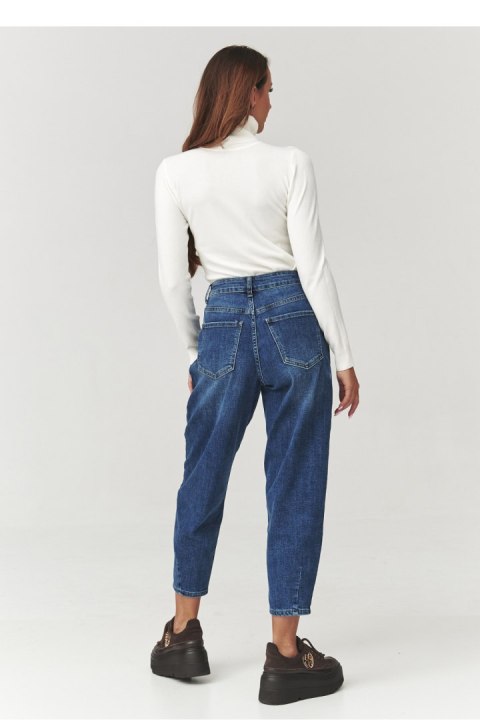 Golf Damski Model C11 Ecru - Makadamia Makadamia