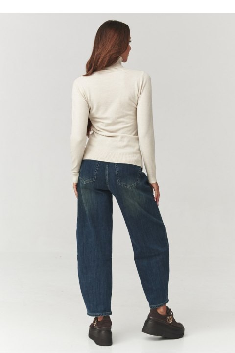 Golf Damski Model C11 Light Beige - Makadamia Makadamia