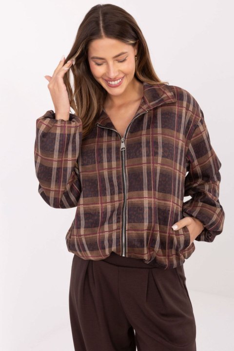 Kurtka Damska Model IT-KR-5773.23 Black/Beige - Rue Paris Rue Paris