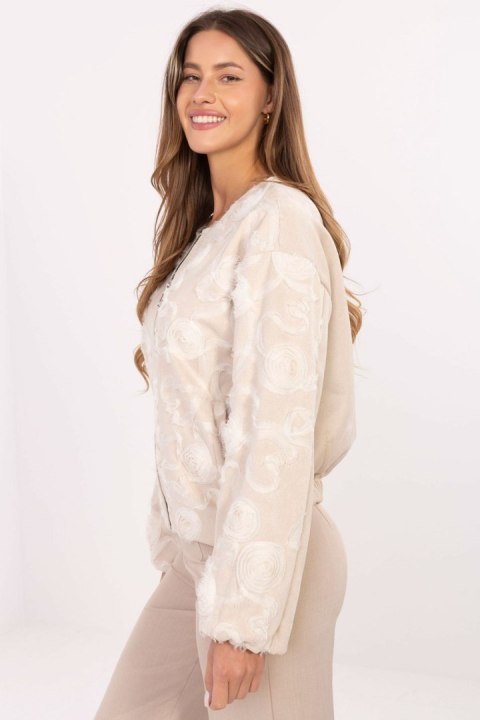 Kurtka Damska Model IT-KR-5776.66 Light Beige - Rue Paris Rue Paris