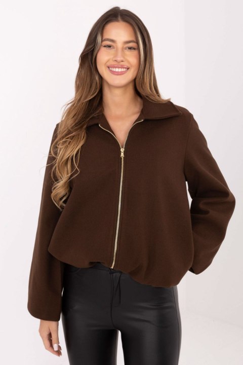 Kurtka Damska Model IT-KR-FL9725.08P Brown - Rue Paris Rue Paris