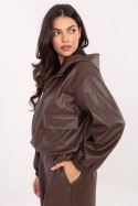 Kurtka Damska Model IT-KR-FL9729.15P Brown - Rue Paris Rue Paris