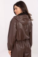 Kurtka Damska Model IT-KR-FL9729.15P Brown - Rue Paris Rue Paris
