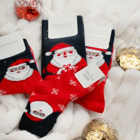 SKARPETY ŚWIĄTECZNE DAMSKIE 136 STEVEN