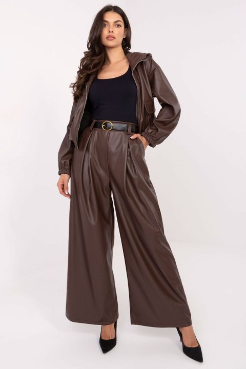 Spodnie Damskie Model IT-SP-FL8569.85 Brown - Rue Paris Rue Paris