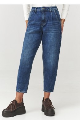 Spodnie Jeansy Damskie Model C12 Denim Jeans - Makadamia Makadamia