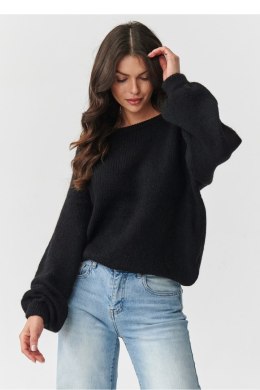 Sweter Damski Model S168 Black - Makadamia Makadamia