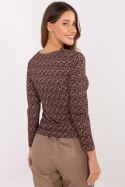 Bluzka Model IT-BZ-20315.01 Brown - Rue Paris Rue Paris