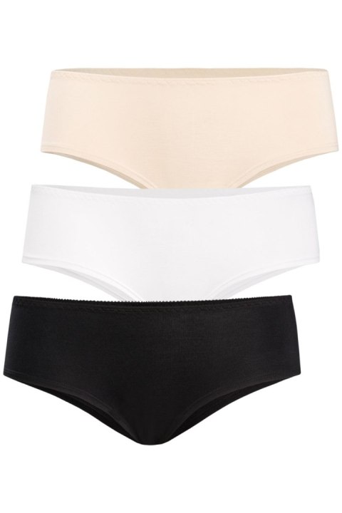 Figi Komplet figi Model Braziboo 372-3 Black/White/Beige - Teyli Teyli