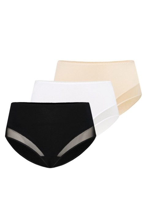 Figi Komplet figi Model Filly 1123-3 Black/White/Beige - Teyli Teyli