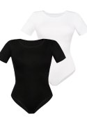 Komplet body Model Shirty 2403-2 Black/White - Teyli Teyli