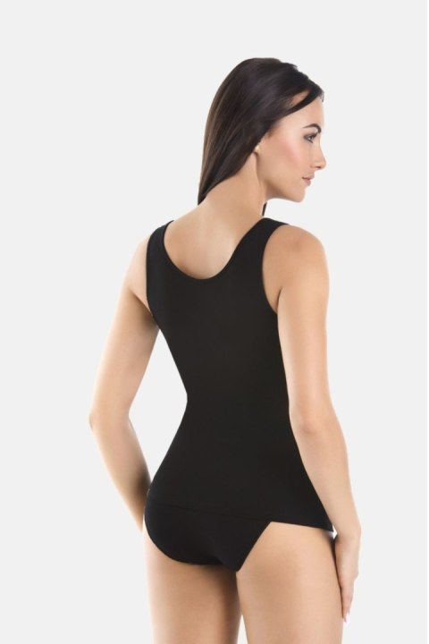 Koszulka nocna Komplet Koszulka Model Claudia V 2302-2 Black/White - Teyli Teyli