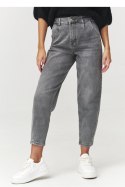 Spodnie Jeansy Damskie Model C14 Grey Jeans - Makadamia Makadamia