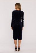Sukienka Model MOE889 Navy - Moe Moe