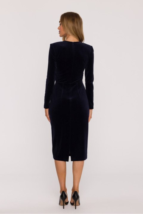 Sukienka Model MOE889 Navy - Moe Moe