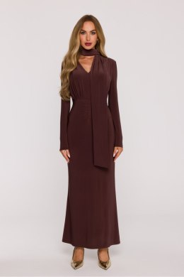 Sukienka Model MOE891 Brown - Moe Moe