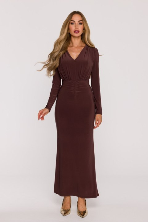 Sukienka Model MOE891 Brown - Moe Moe