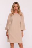 Sukienka Model S426 Beige - Stylove Stylove