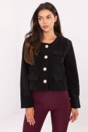 Żakiet Model IT-KR-FL9586.64 Black - Rue Paris Rue Paris