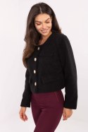 Żakiet Model IT-KR-FL9586.64 Black - Rue Paris Rue Paris
