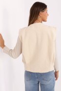 Kamizelka Model IT-KZ-FL9622.29P Ecru - Rue Paris Rue Paris