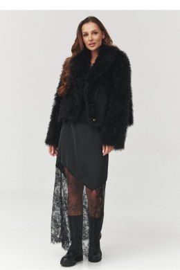 Kurtka Damska Model C1 Black - Makadamia Makadamia