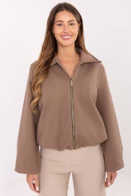 Kurtka Damska Model IT-KR-FL9725.08P Dark Beige - Rue Paris Rue Paris