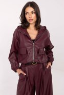 Kurtka Damska Model IT-KR-FL9729.15P Bordo - Rue Paris Rue Paris