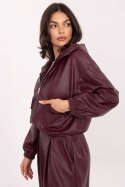 Kurtka Damska Model IT-KR-FL9729.15P Bordo - Rue Paris Rue Paris