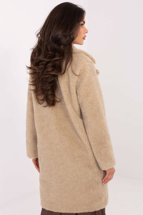 Płaszcz Damski Model IT-PL-88121.01P Beige - Factory Price Factory Price