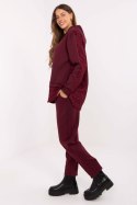 Spodnie Komplet Model IT-KMPL-9860.61 Bordo - Italy Moda Italy Moda