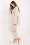 Spodnie Komplet Model IT-KMPL-9860.61 Light Beige - Italy Moda Italy Moda