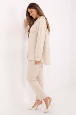 Spodnie Komplet Model IT-KMPL-9860.61 Light Beige - Italy Moda Italy Moda