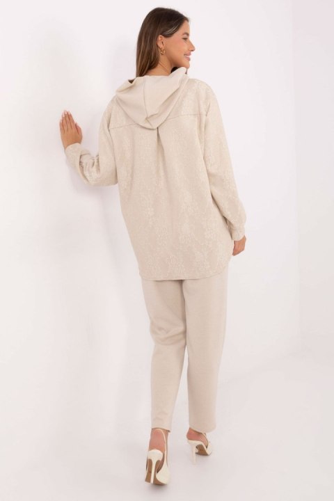 Spodnie Komplet Model IT-KMPL-9860.61 Light Beige - Italy Moda Italy Moda