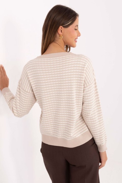 Sweter Damski Model IT-SW-93190.15 Light Beige - Factory Price Factory Price