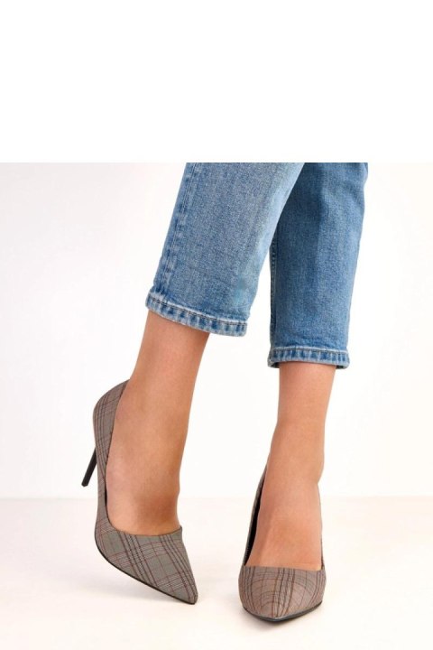 Szpilki Model Paula AH-3 Grey - Solea Solea