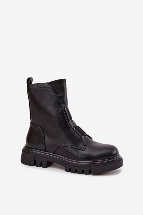 Botki Model Mailyra RMR2150-19 Black - Step in style Step in style